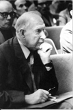 М.А. Марков на V международном совещании по нелокальной квантовой теории поля; Алушта 1979г.